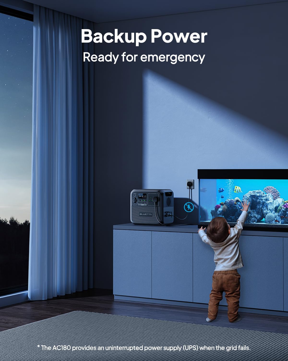 BLUETTI Portable Power Station AC180