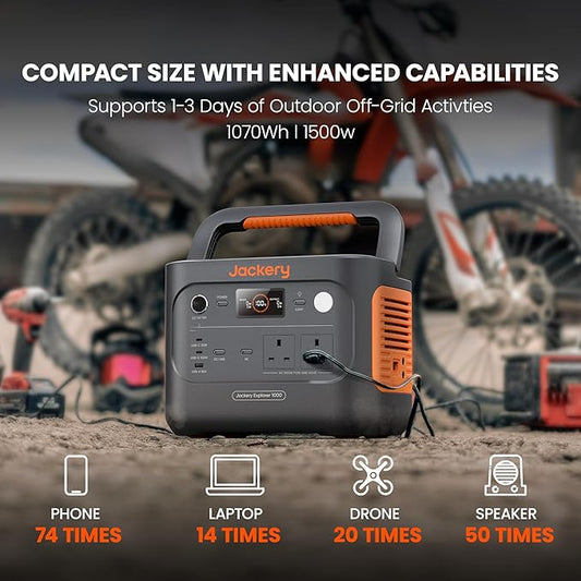 Jackery Explorer 1000 v2 Portable Power Station