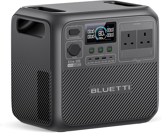 BLUETTI Elite 200 V2 Portable Power Station (2025 New)