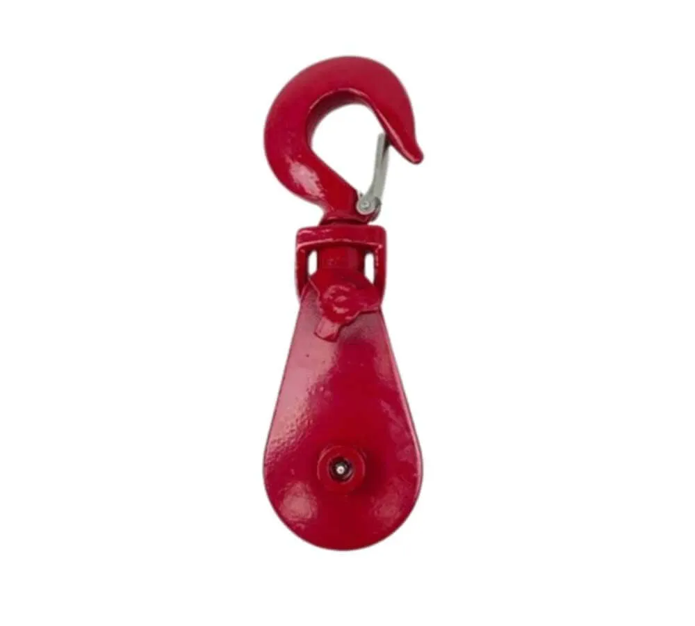 2 Ton 3" Snatch Block with Swivel Hook