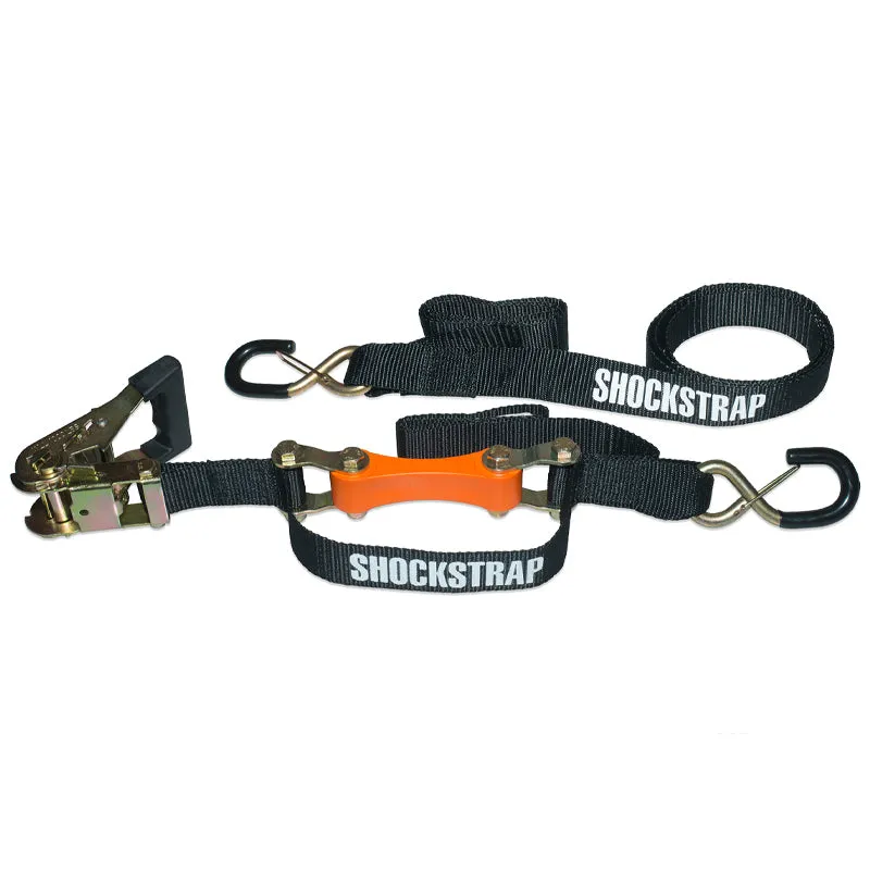 7FT X 1.5IN RATCHET STRAP - ORANGE 2 Pack