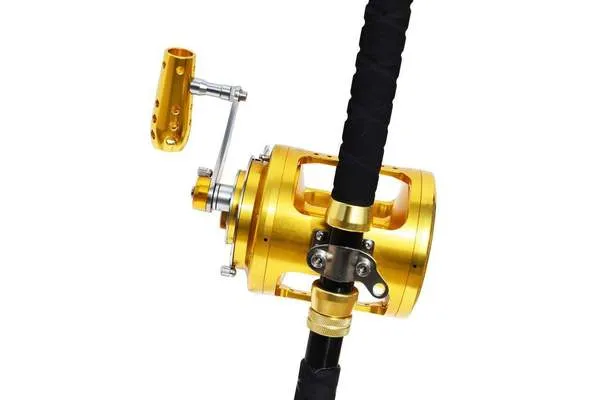 80W 2-Speed Reel on a Tournament Edition Straight Rod