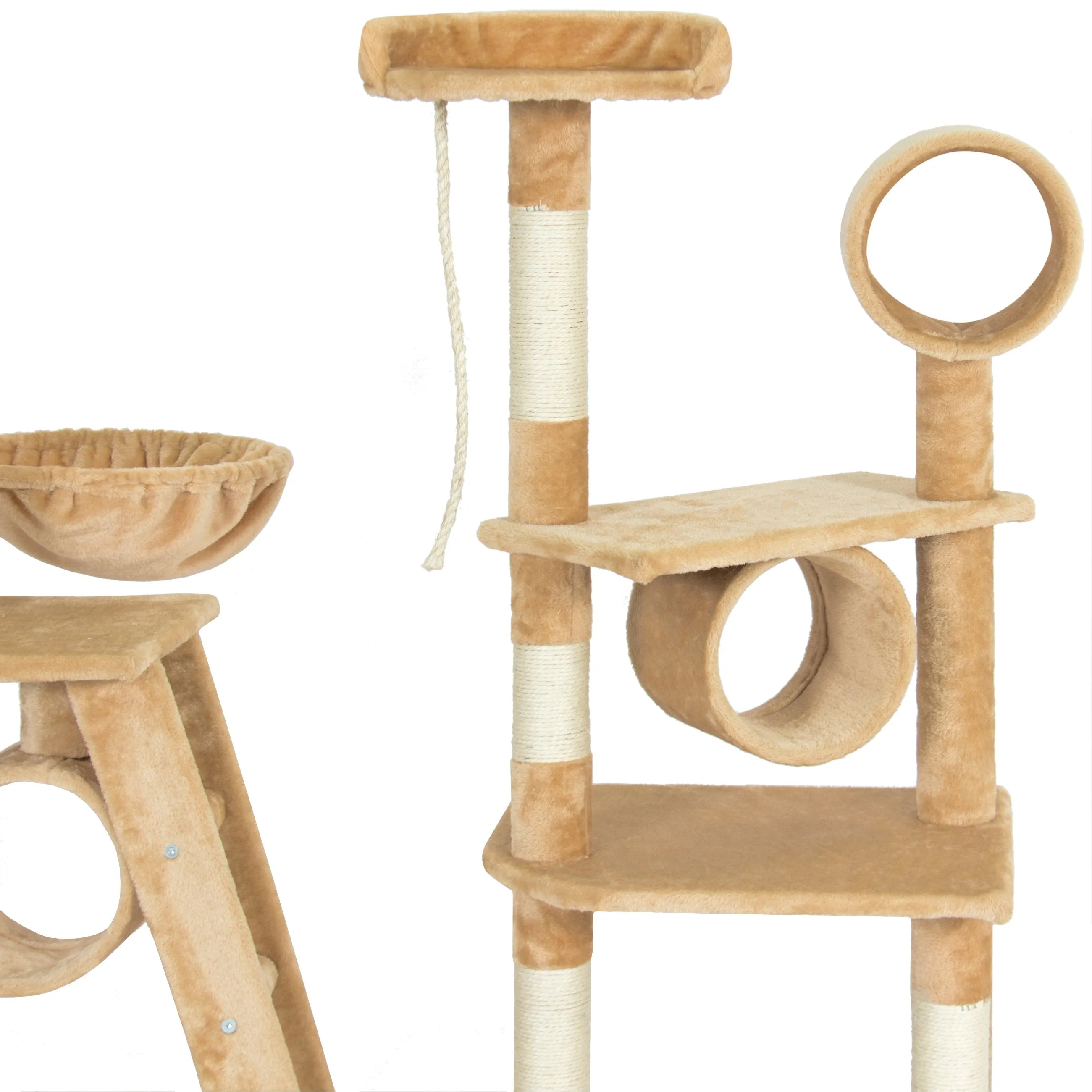 96in Multi-Level Cat Tree Scratcher Palace Post