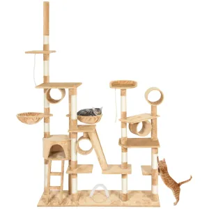 96in Multi-Level Cat Tree Scratcher Palace Post