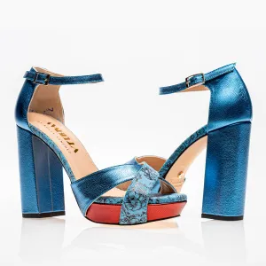 Actitud Platforms Royal Blue