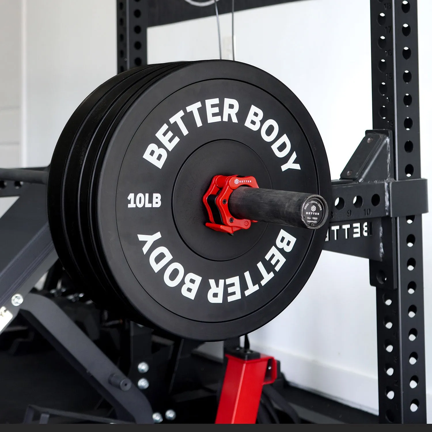 Better Body Power Bundle with Incline Squat Rack | 5-45lbs