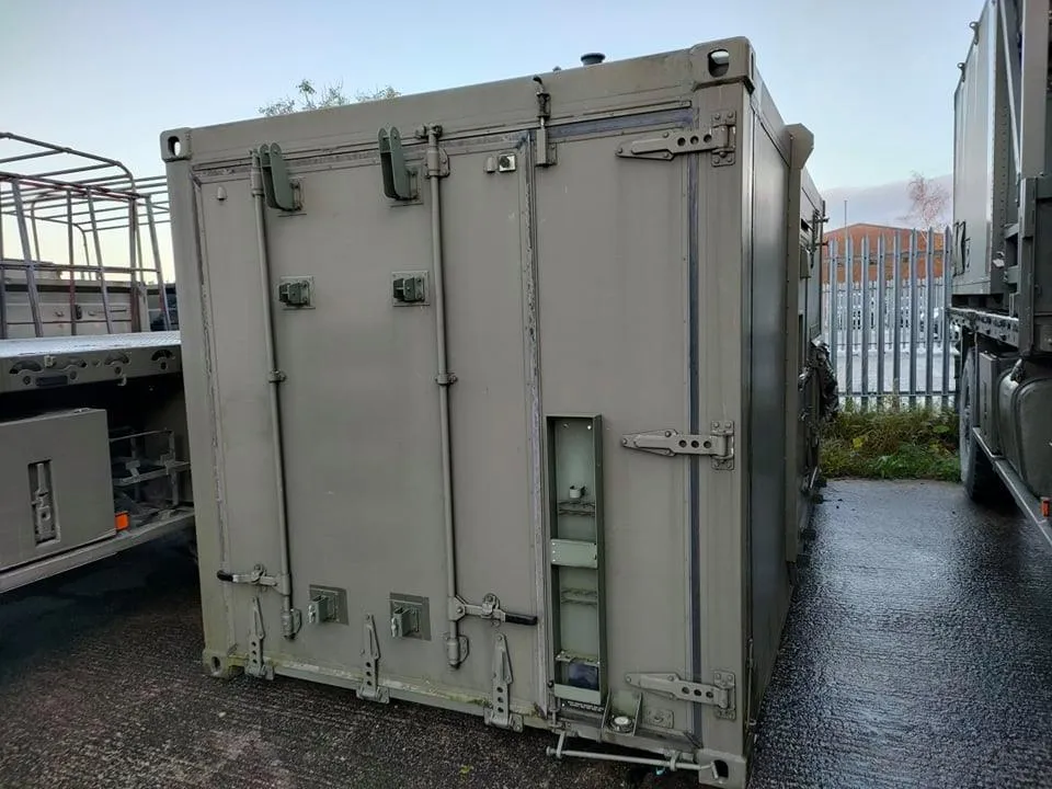 British Army IBDS demountable box body