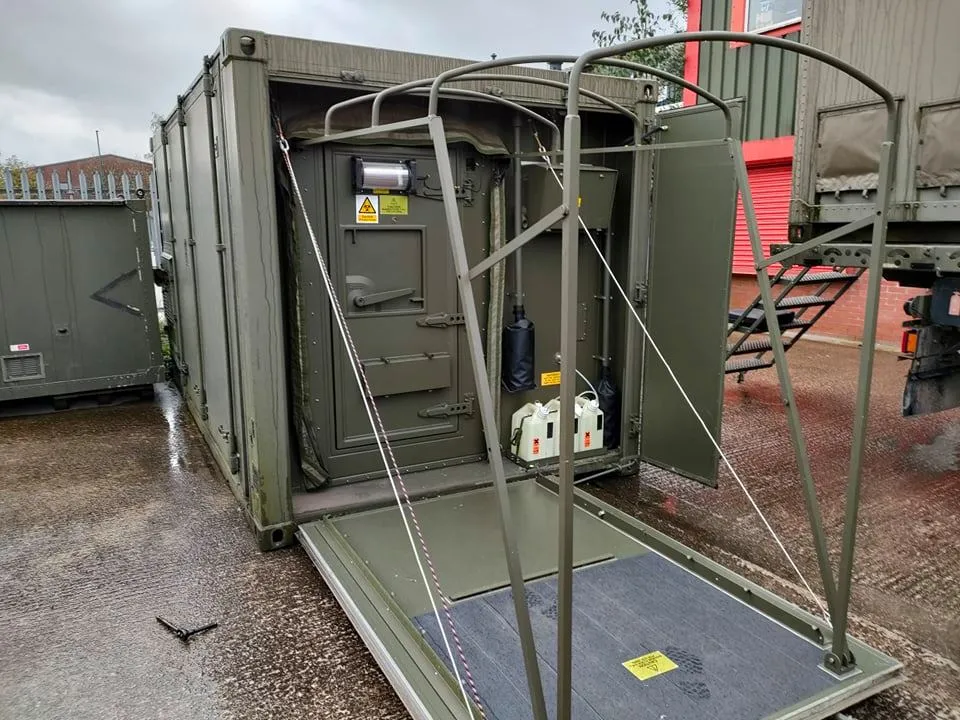 British Army IBDS demountable box body