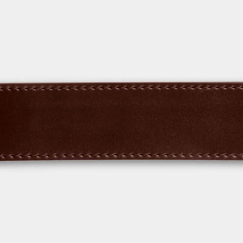 Brown Skinny Leather Strap