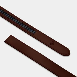 Brown Skinny Leather Strap