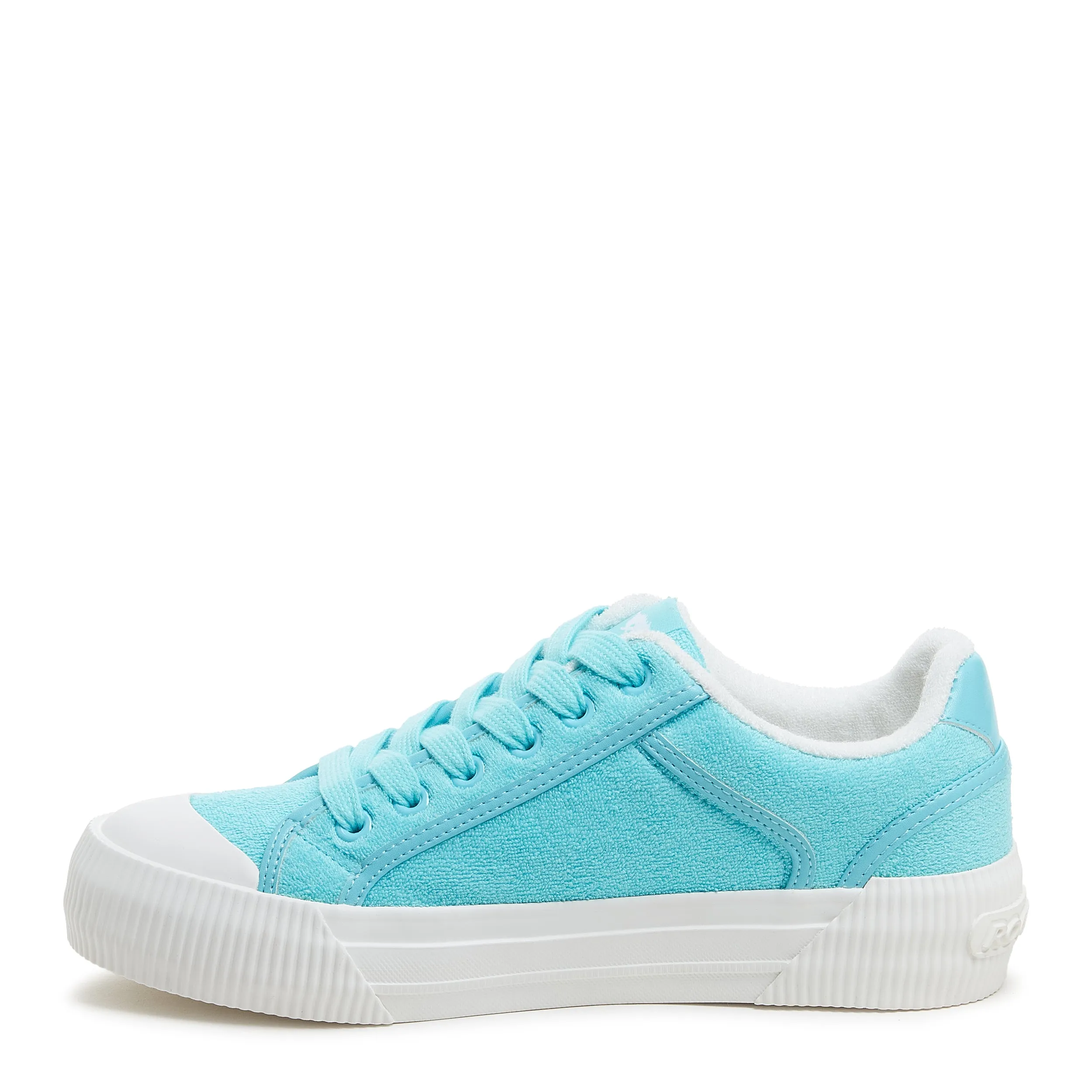 Cheery Turquoise Terry Trainers