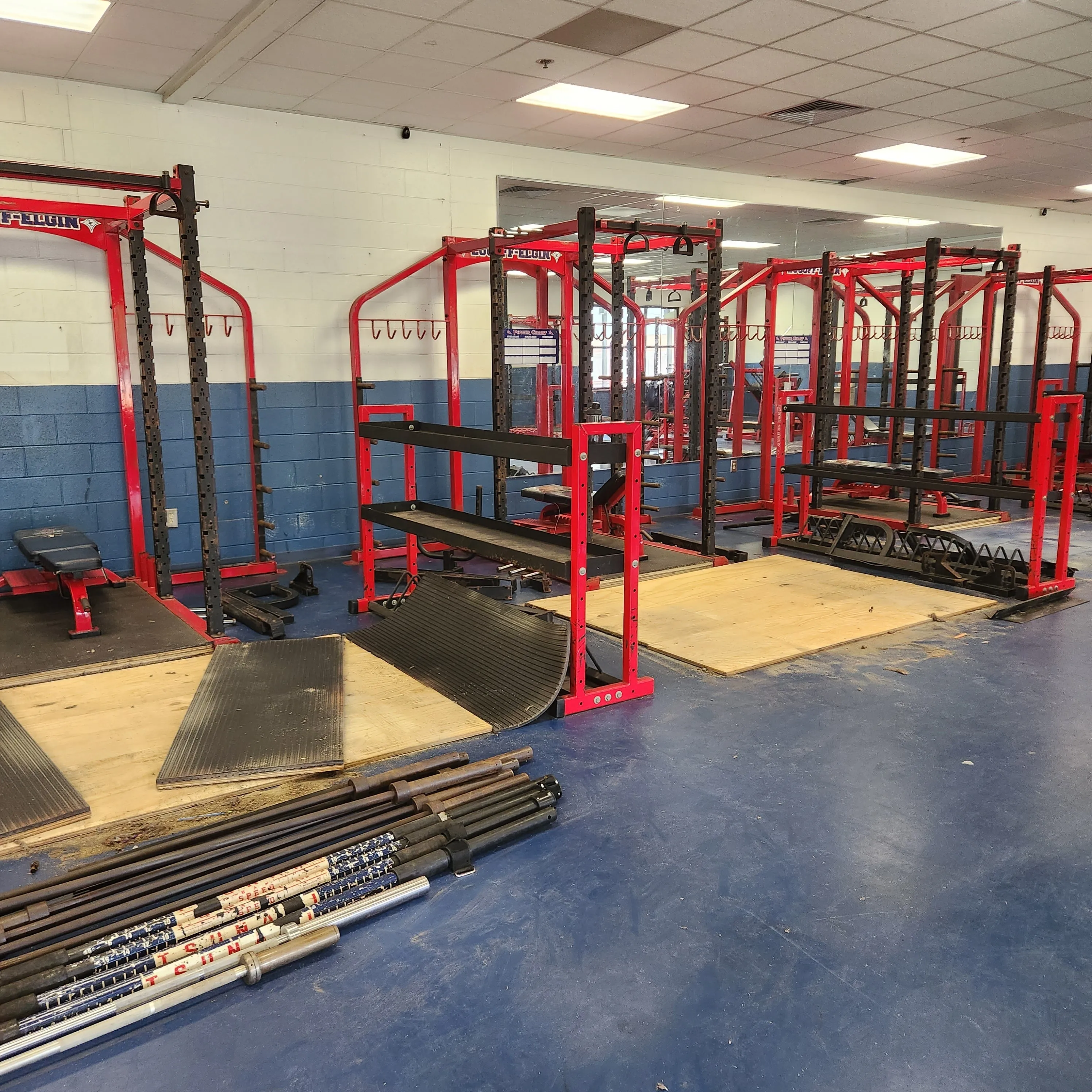 CLEARANCE 5 Commercial Squat Racks Full Power Racks Red