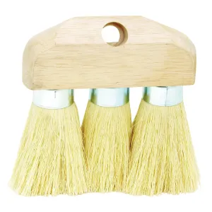 DQB 11941 Roof Brush, 3-1/2 in L Trim, White Bristle