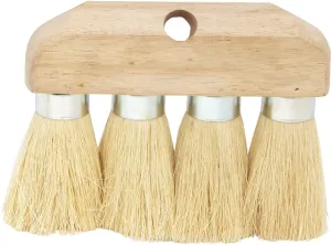 DQB 11942 Roof Brush, 3-1/2 in L Trim, White Bristle :EA: QUANTITY: 1