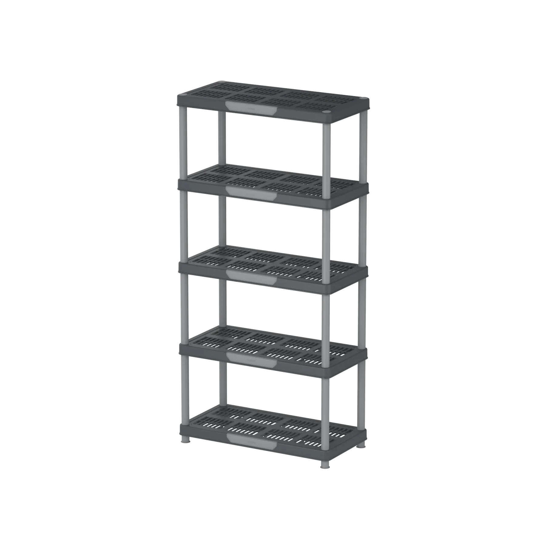 Duramax Plastic Heavy Duty Multipurpose Freestanding Duramax 5 Tier Shelving Rack