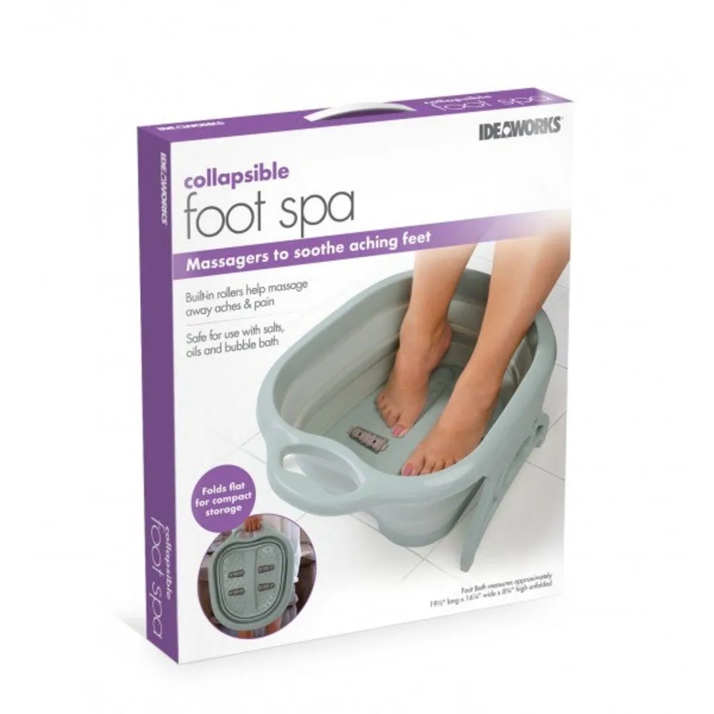 ESTELLE Beauty Collapsible Foot Spa - Gray