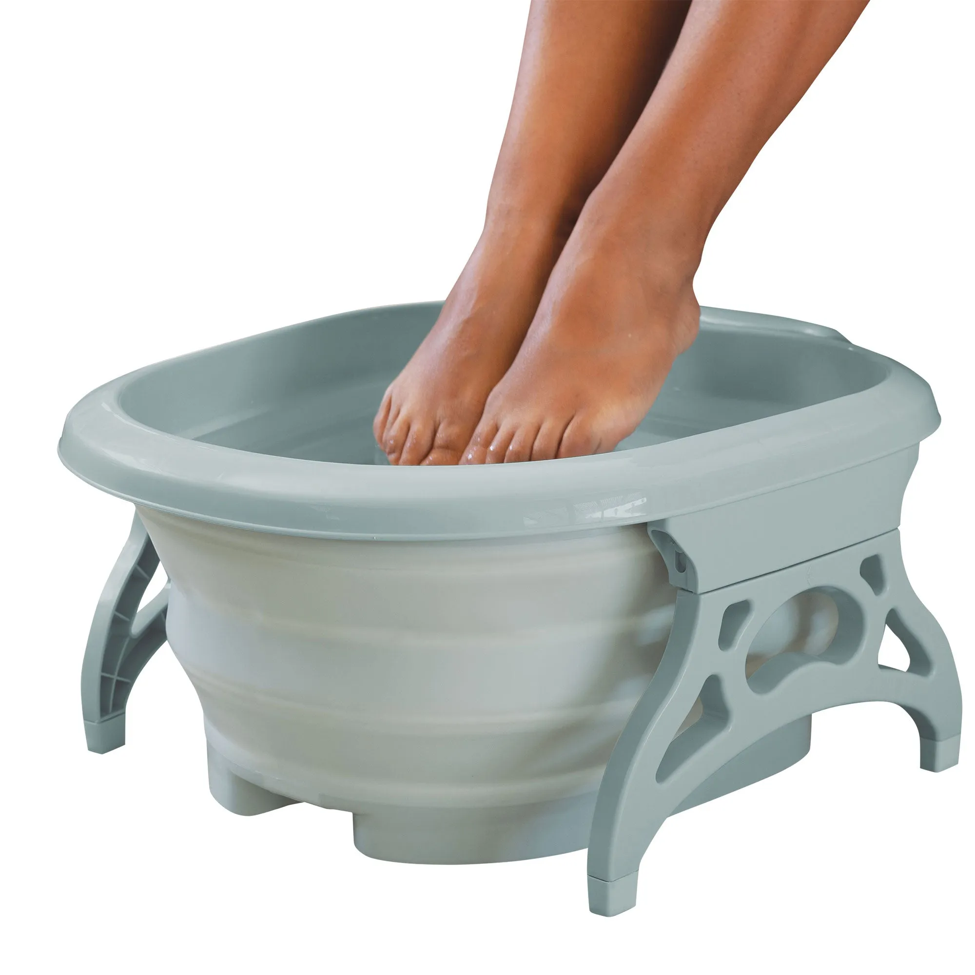 ESTELLE Beauty Collapsible Foot Spa - Gray