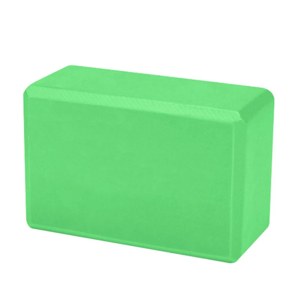 Foam Yoga Brick Block Green