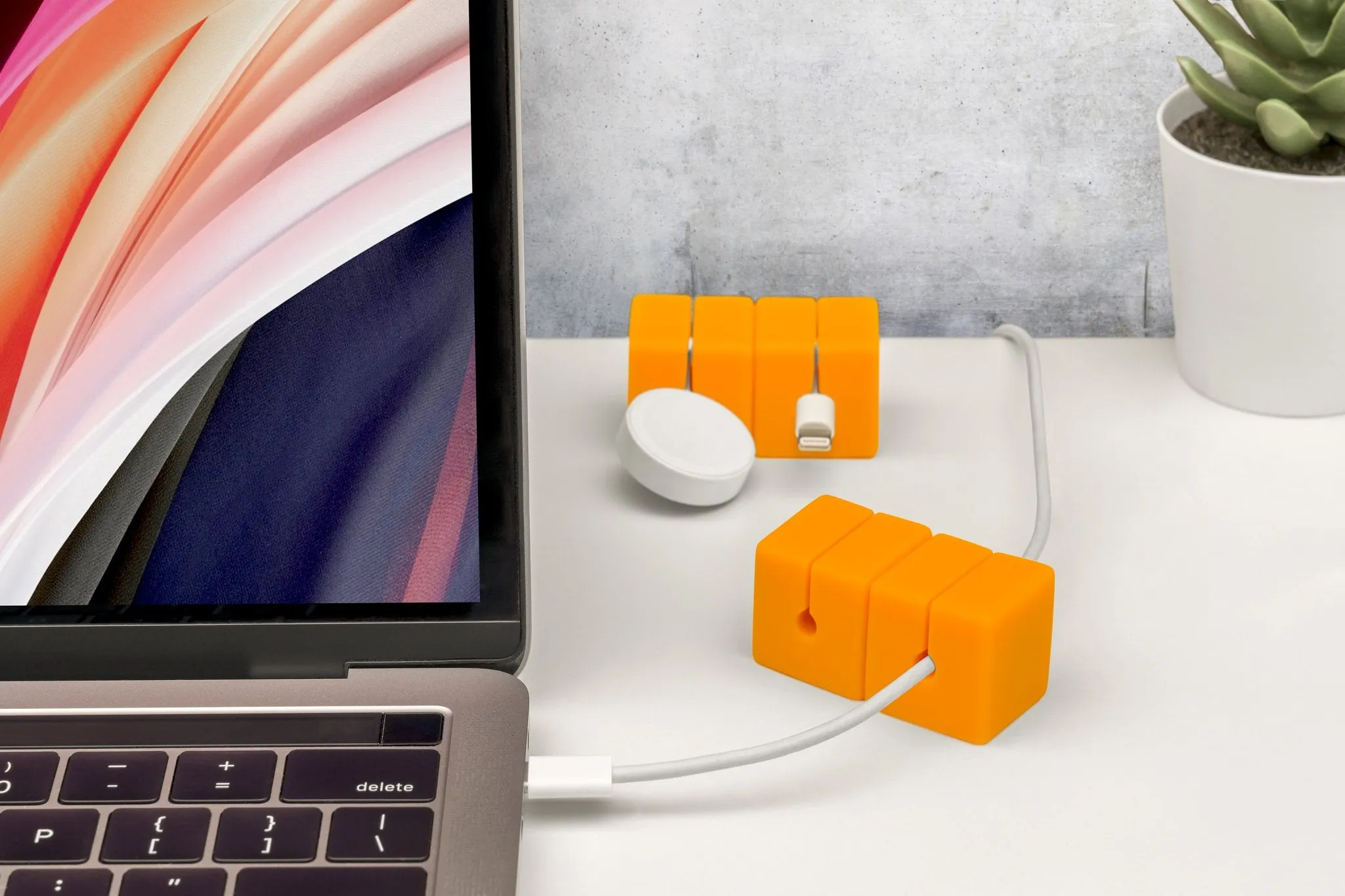 Function101 Cable Blocks - Orange (4 Pack)