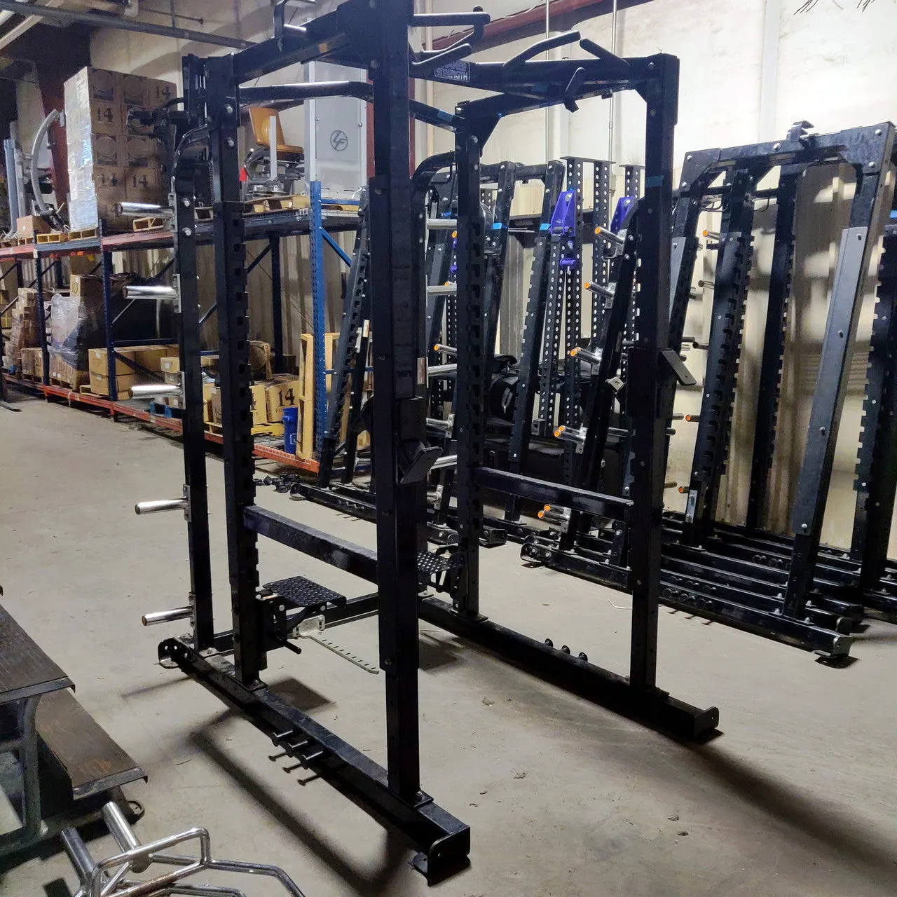 Hammer Strength Squat Rack Power Racks with Weight Storage