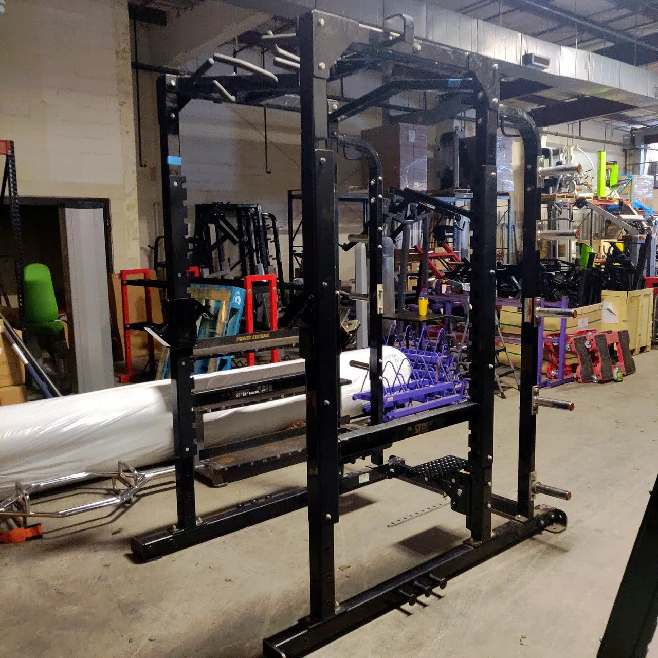 Hammer Strength Squat Rack Power Racks with Weight Storage