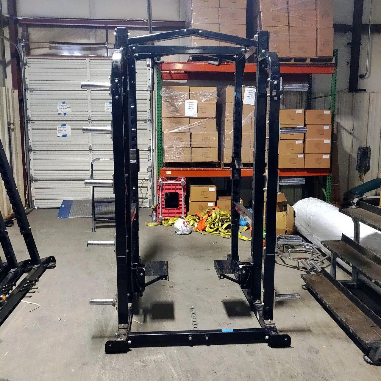 Hammer Strength Squat Rack Power Racks with Weight Storage