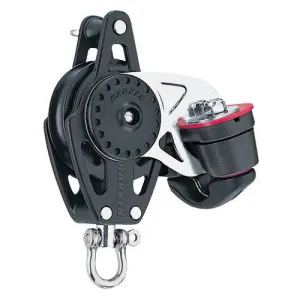 Harken 40 mm Carbo Air® Block — Swivel, Becket, Cam Cleat 2646