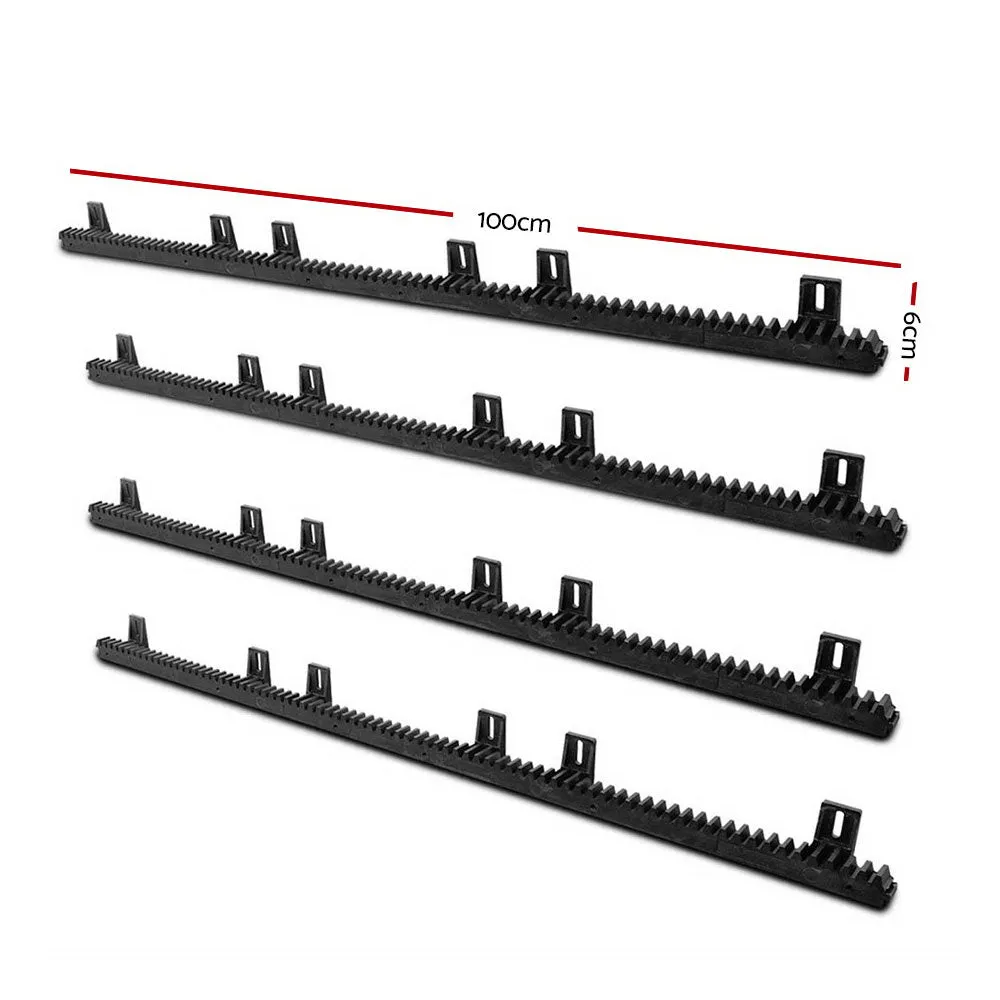 Heavy Duty Nylon Gear Sliding Gate Opener Rack, Set of 4 - LockMaster