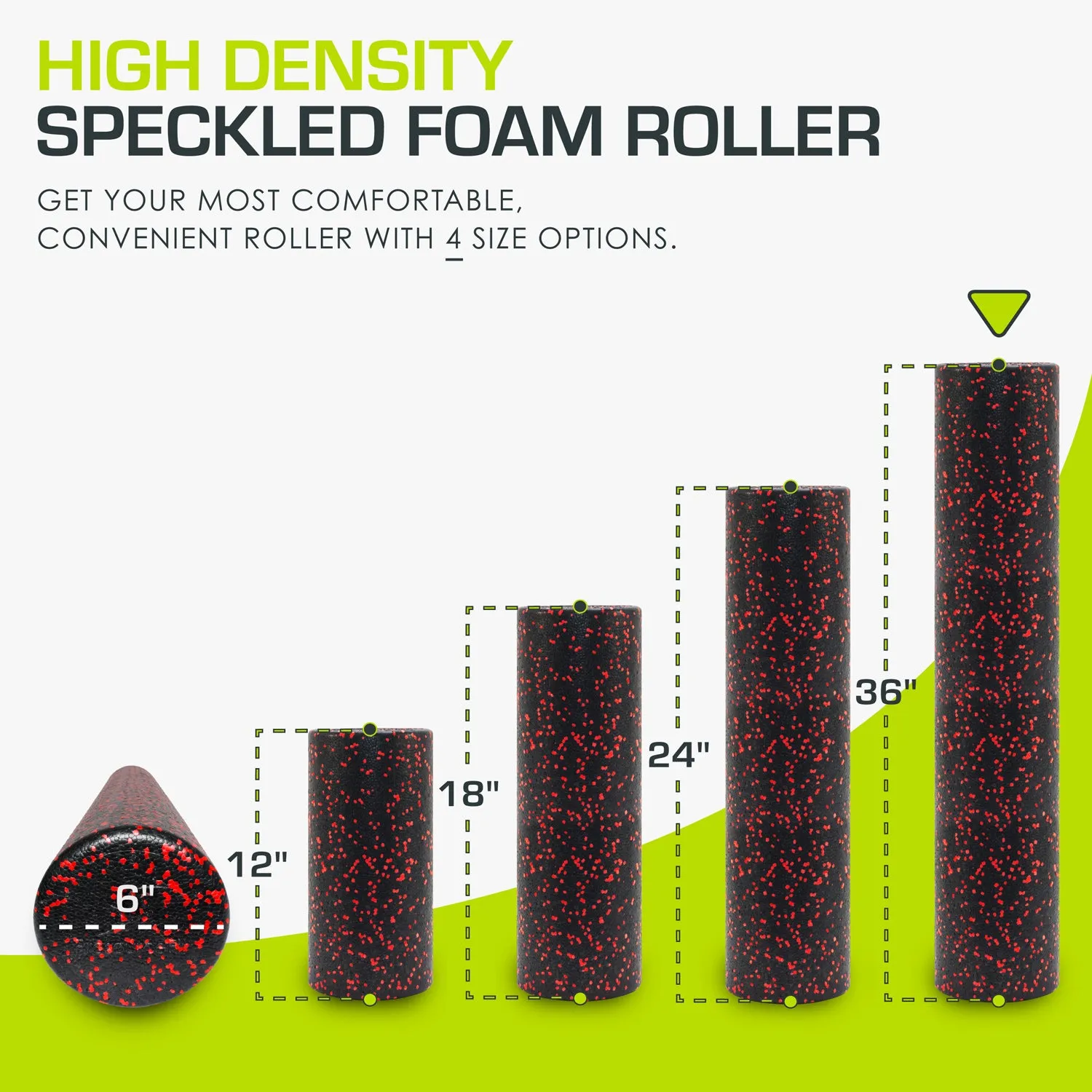 High Density Speckled Foam Roller