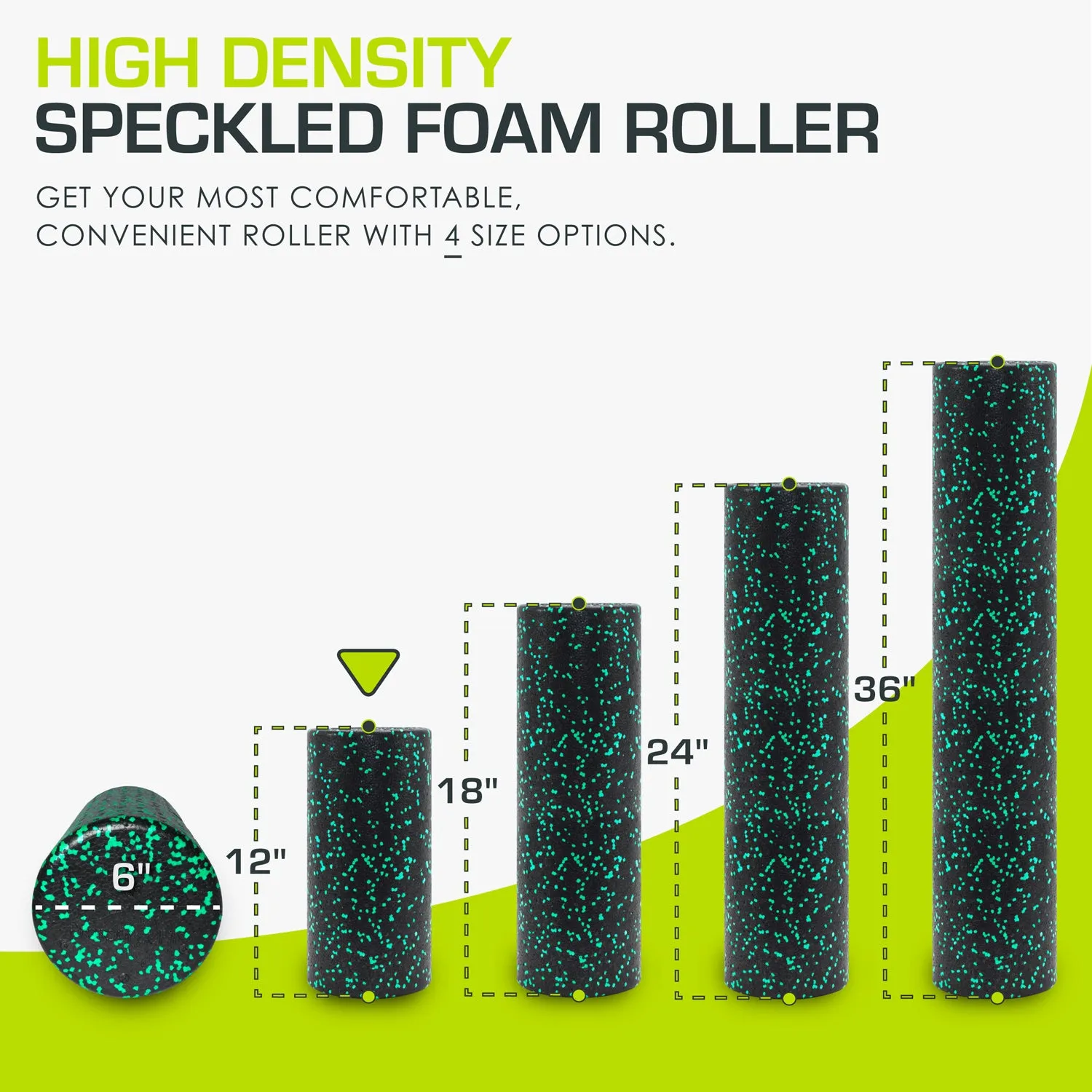 High Density Speckled Foam Roller