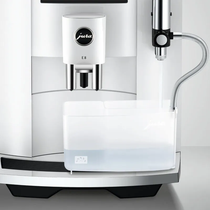 Jura E8 Coffee Maker Piano White