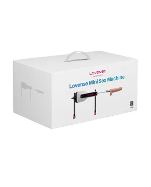 Lovense Mini Sex Machine - White: Luxury Redefined