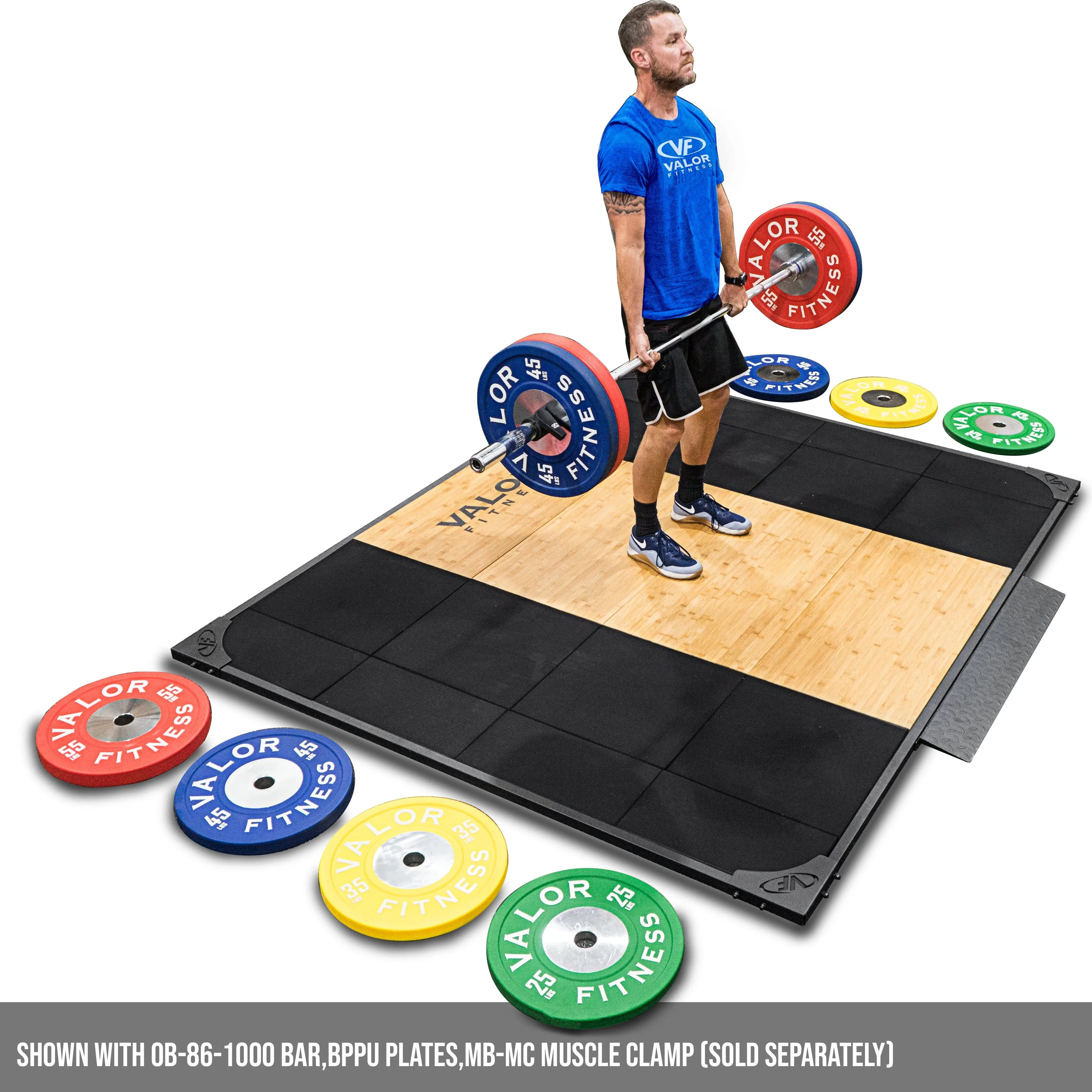 Olympic Lifting Wood Platform 101" x 81"