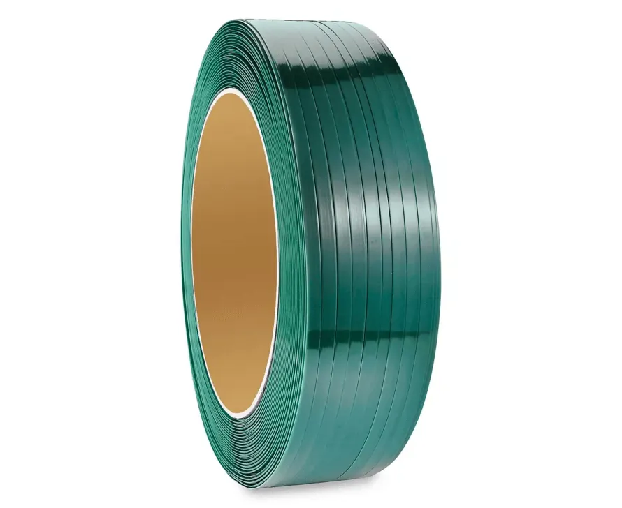 Polyester Strapping, Green - 1/2" X 020", 9000'