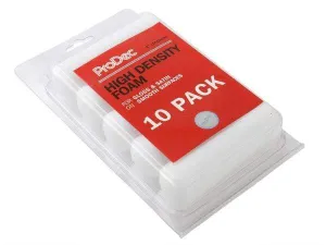 Prodec 10 Pack High Density Mini Foam 4" Roller Refills