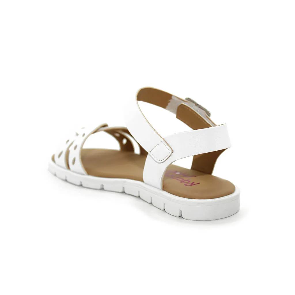 Rachel Leighton Sandals White Toddler Kids Girls - Kids Shoes