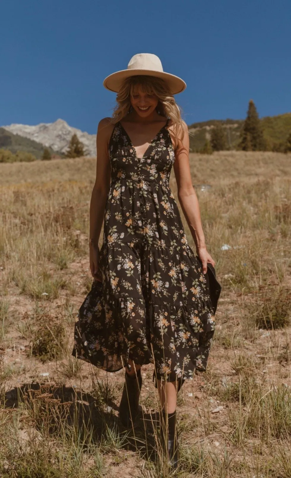 Sammy Floral Midi Dress