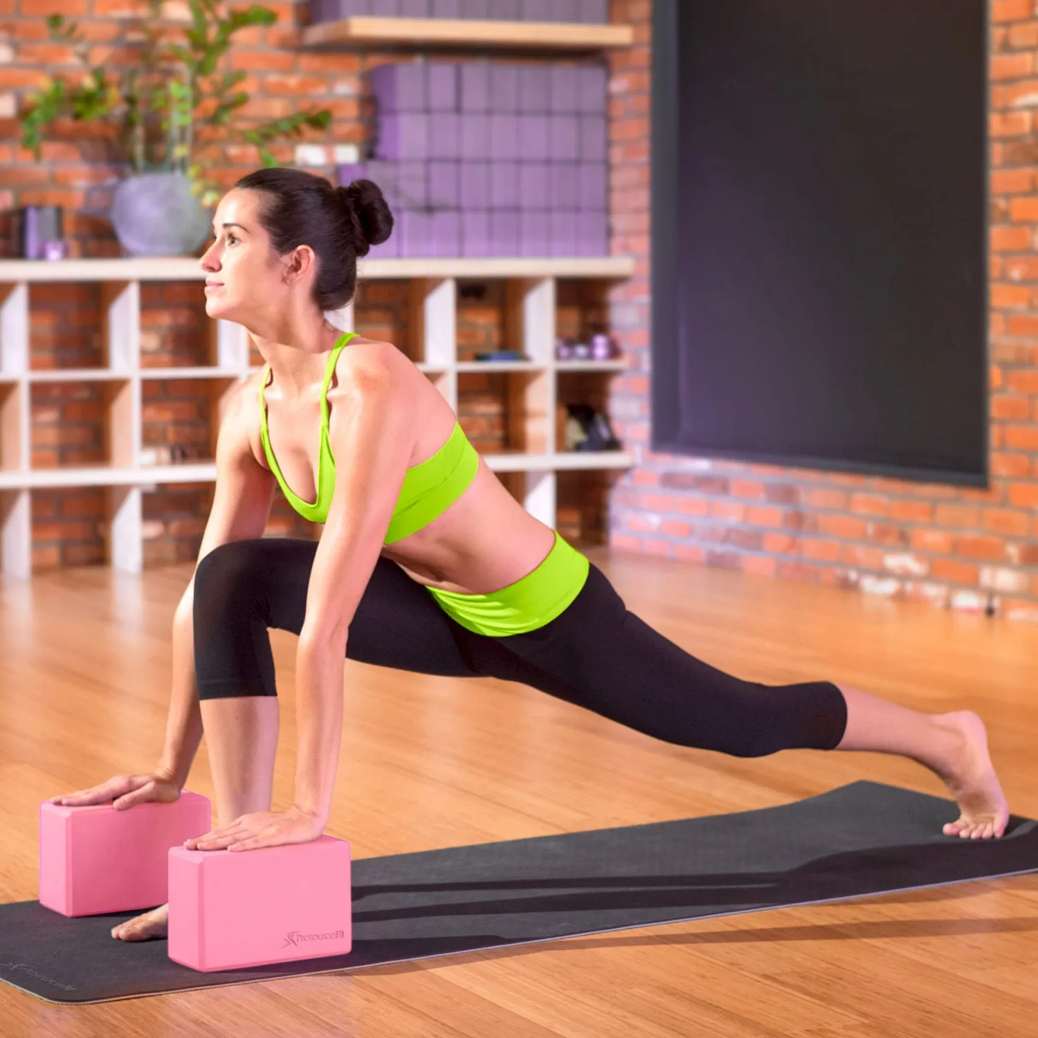 Set of 2 Foam Yoga Blocks