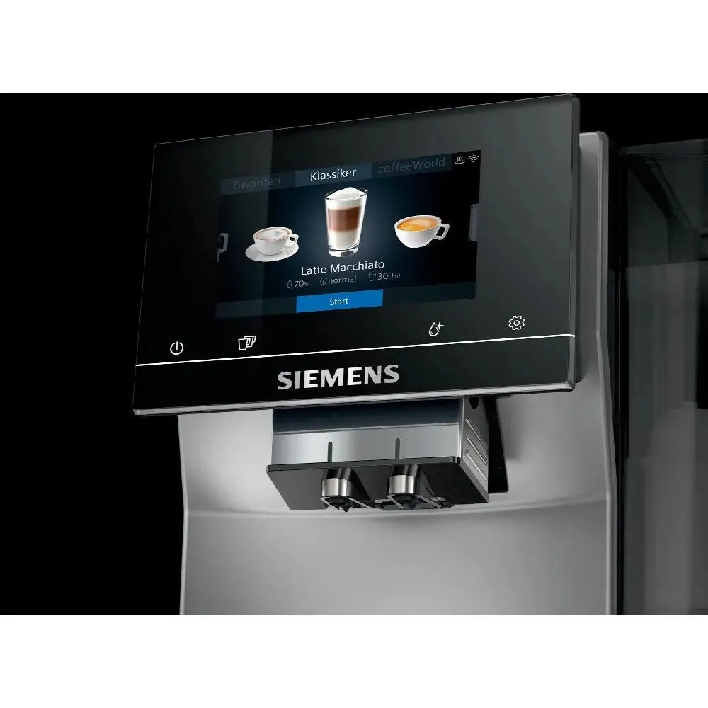 Siemens TP705GB1 EQ700 Home Connect Bean to Cup Fully Automatic Freestanding Coffee Machine, Graphite