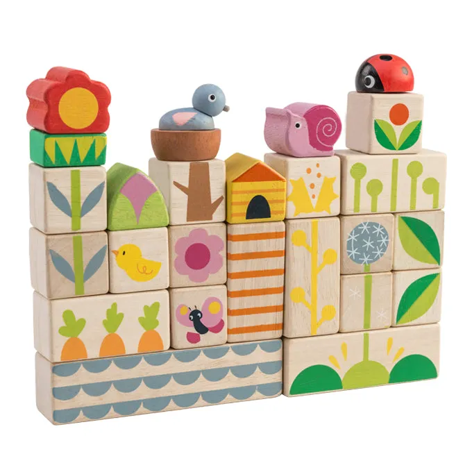 Tender Leaf Toys Garden Blocks