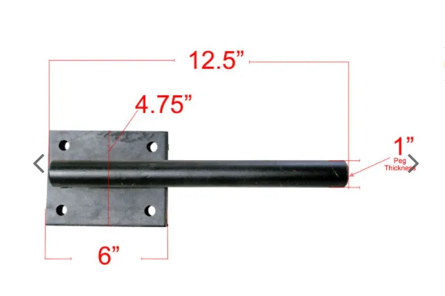 Titan Deadlift Band Pegs