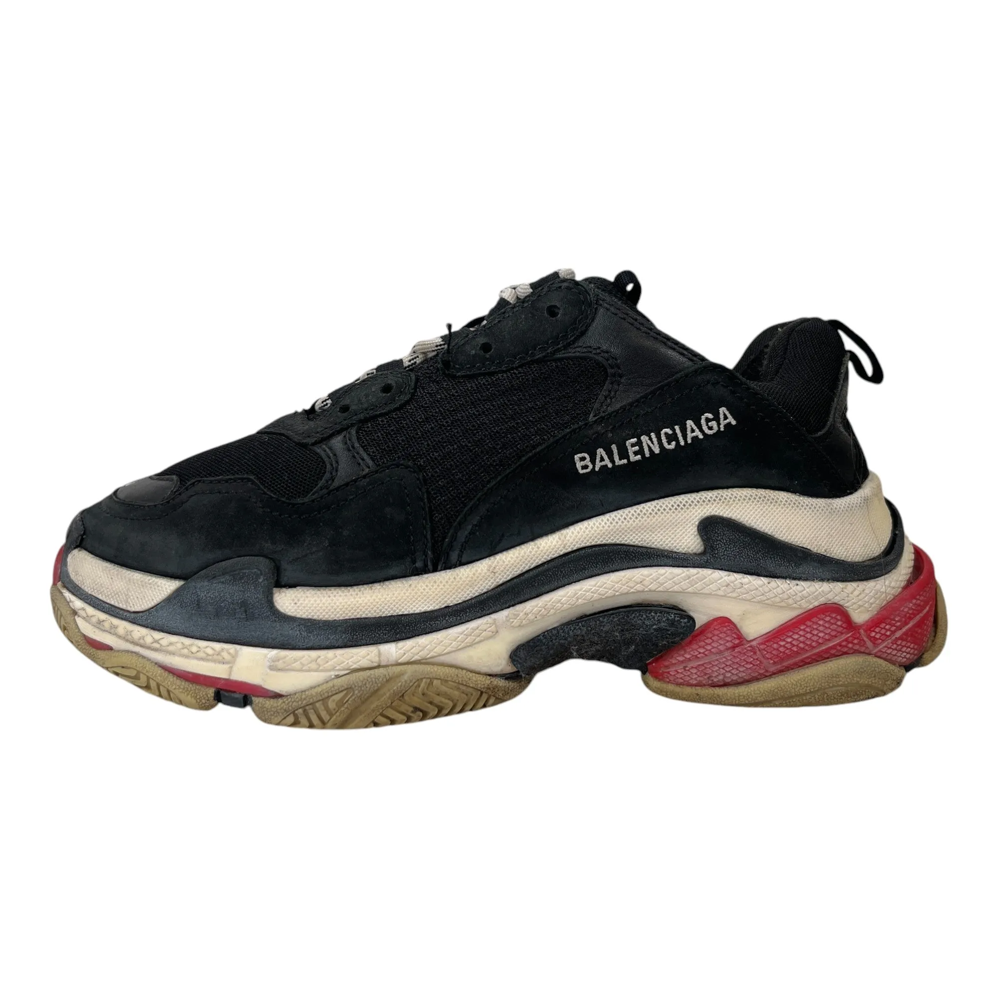 Women's Triple S Low Trainers Black Size EU 40 / UK 7